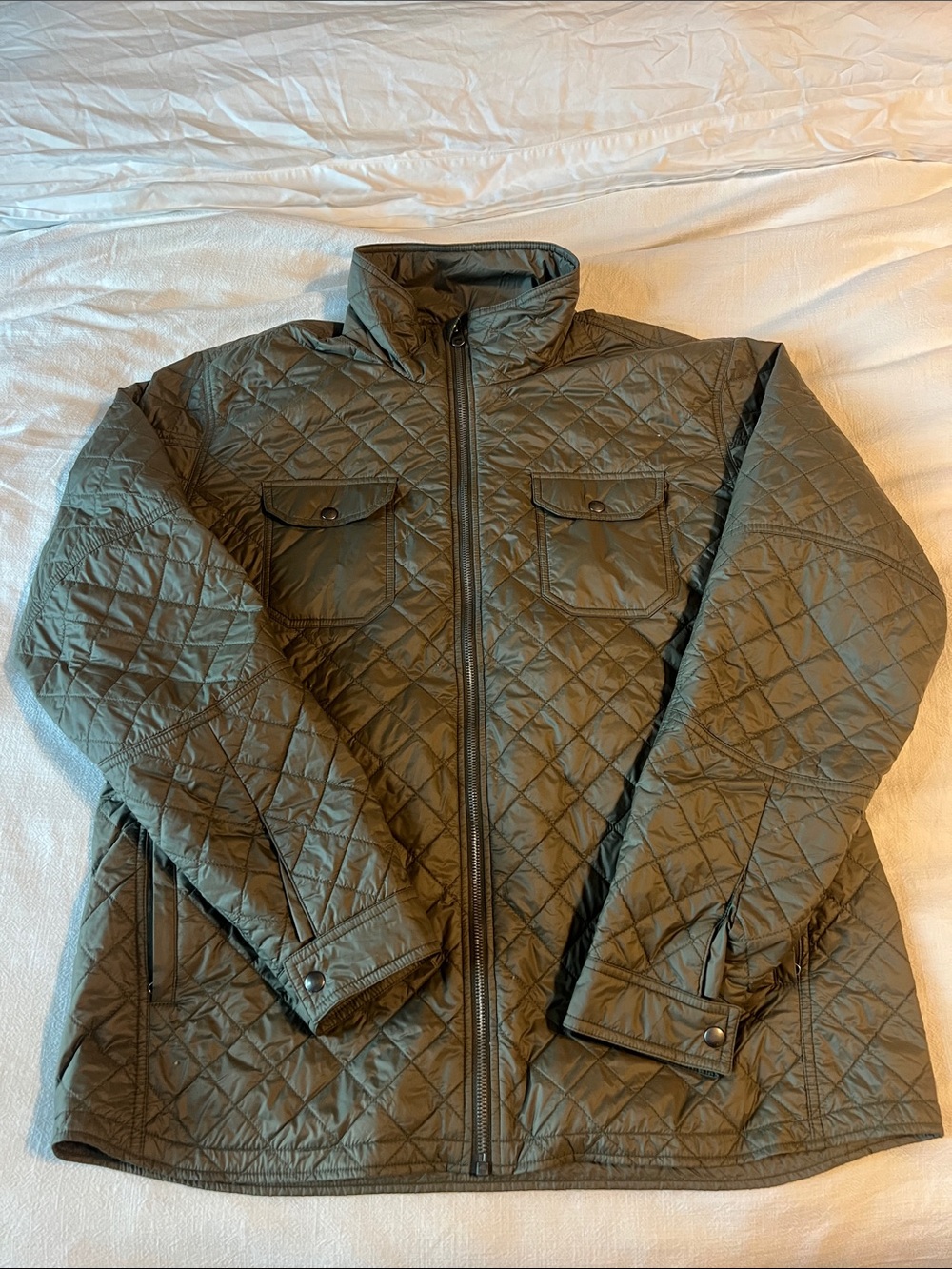 Kuhl Quilted Lightweight Jacket in Olive